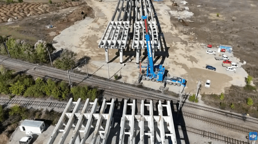 Autostrada A0 din București: Instalarea structurilor metalice la pasajul de peste calea ferată București–Constanța 1 autostrada bucurestiului a0 se monteaza tablierul metalic la pasajul peste calea ferata bucuresti constanta 68efb5d2a42b2