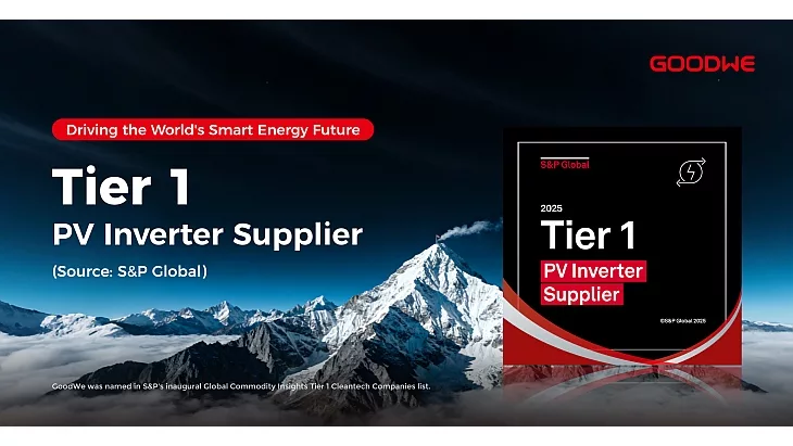 goodwe intra pe lista cleantech companies 2025 de la sp global commodity insights ca furnizor de invertoare tier 1 68e4f26f77ead