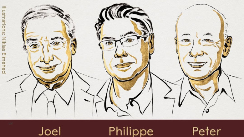 Distincția Nobel pentru Economie onorează contribuțiile lui Joel Mokyr, Philippe Aghion și Peter Howitt 1 premiul nobel pentru economie atribuit lui joel mokyr philippe aghion si peter howitt 68ed027ad3826