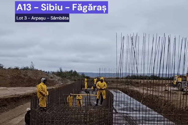 video autostrada a13 sibiu fagaras lucrarile la cel mai avansat lot au ajuns la 23 68e5126f59e0d