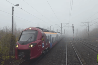 video trenul alstom coradia 007 surprins in teste la baneasa 692198fababaf