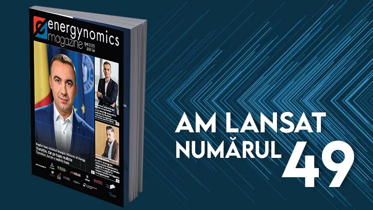 A apărut ediția cu numărul 49 a publicației Energynomics 1 am lansat numarul 49 al revistei energynomics 6932baf1e82a4
