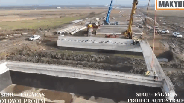 video autostrada a13 sibiu fagaras turcii de la makyol au montant prima grinda pe tronsonul 2 6932b31e2e73c