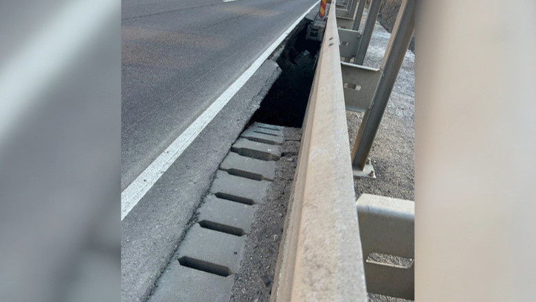 video inca o alunecare de teren a avut loc pe dn1 in prahova circulatia a fost restrictionata anuntul autoritatilor 6942726fc2bed