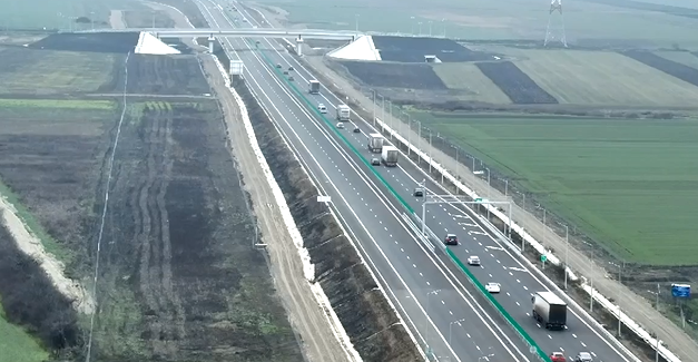 video s a deschis circulatia pe a7 focsani adjud se circula neintrerupt pe autostrada de la bucuresti la adjud 694a5db11d3e0