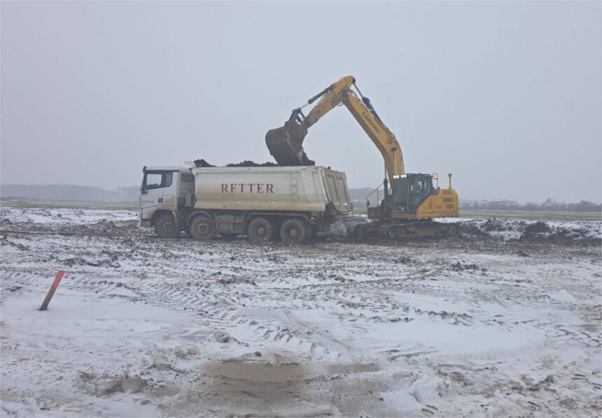 Proiectul Autostrăzii A0 din București: Montarea grinzilor la pasajul de pe calea ferată București–Pitești a fost finalizată de antreprenorul lotului 1 Nord 1 autostrada bucurestiului a0 constructorul lotului 1 nord a montat anul acesta grinzi la pasajul peste calea ferata bucuresti pitesti 696e3f3a5a5de