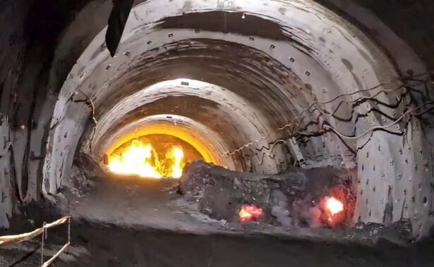 video autostrada sibiu pitesti turcii de la mapa cengiz avanseaza cu lucrarile la tunelul robesti au excavat peste 200 din 900 de metri 69626f6ea5d06