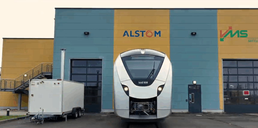 video primul tren pe baterii fabricat de alstom a intrat in operare cu pasageri 69832a4d0b498