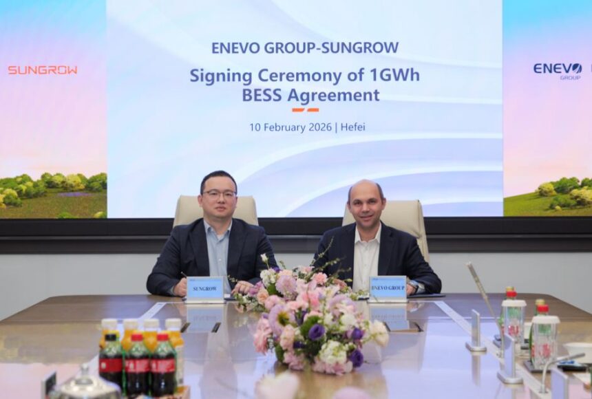 enevo semneaza cu sungrow un acord urias de achizitie de baterii de 1 gwh pentru a sustine boom ul stocarii de energie din romania 69b8314680c09