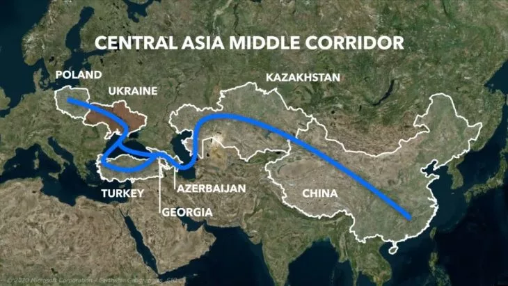 Georgia și Azerbaidjan își unesc forțele pentru a transforma Coridorul Mijloc din Caucaz într-o punte între China și Europa 1 georgia si azerbaidjan pariaza pe coridorul de mijloc din caucaz care leaga china de europa 69d4f6e2b8ca1