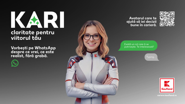p kaufland lanseaza kari era un avatar ai pentru orientarea in cariera a tinerilor 6a0d6f62e5fec