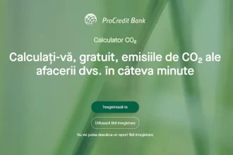 procredit bank promoveaza utilizarea calculatorului de emisii coe28282 pentru companii printr o campanie cu premii 6a30d8600e389
